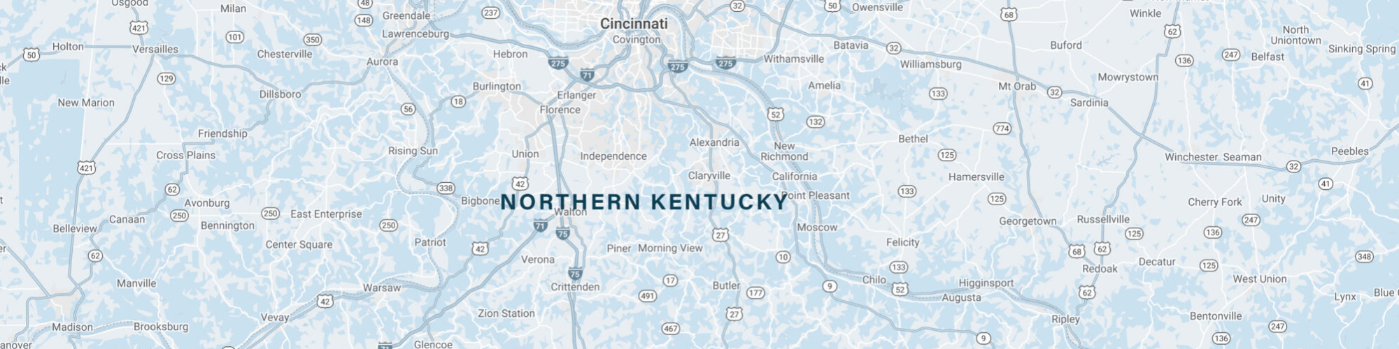 Northern Kentucky Map